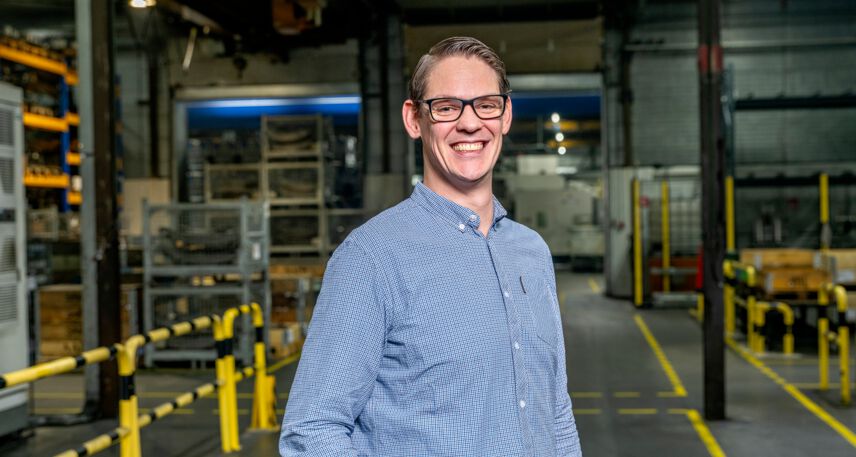 Alle neuzen dezelfde kant op krijgen… Dát maakt mijn functie zo leuk.